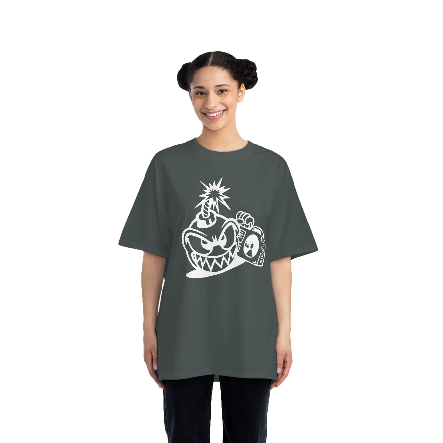 Black Boomin Beefy-T®  Short-Sleeve T-Shirt